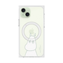 プレミアムスクエアケース with MagSafe［ MOOMIN - Troubled face ］