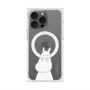 プレミアムスクエアケース with MagSafe［ MOOMIN - Troubled face ］
