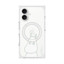 プレミアムスクエアケース with MagSafe［ MOOMIN - Troubled face ］