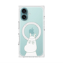 プレミアムスクエアケース with MagSafe［ MOOMIN - Troubled face ］