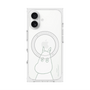 プレミアムスクエアケース with MagSafe［ MOOMIN - Troubled face ］