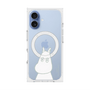 プレミアムスクエアケース with MagSafe［ MOOMIN - Troubled face ］