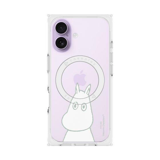 プレミアムスクエアケース with MagSafe［ MOOMIN - Troubled face ］