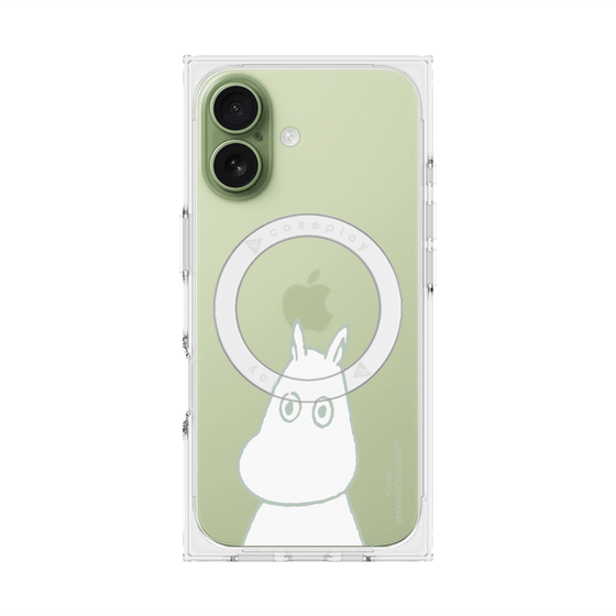 プレミアムスクエアケース with MagSafe［ MOOMIN - Troubled face ］