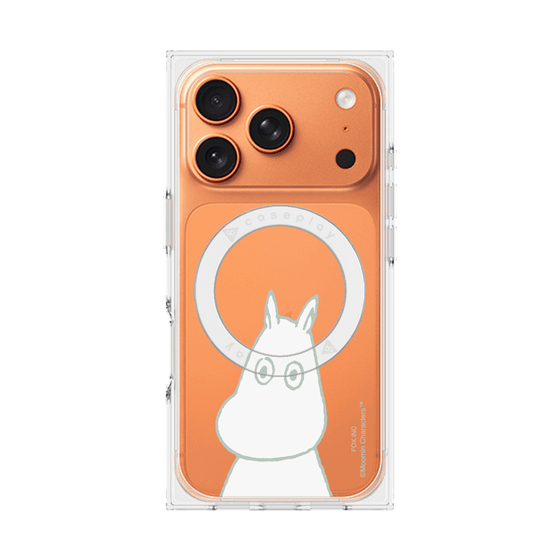 プレミアムスクエアケース with MagSafe［ MOOMIN - Troubled face ］
