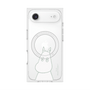 プレミアムスクエアケース with MagSafe［ MOOMIN - Troubled face ］