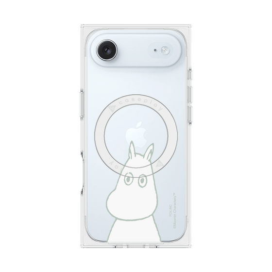プレミアムスクエアケース with MagSafe［ MOOMIN - Troubled face ］