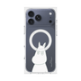 プレミアムスクエアケース with MagSafe［ MOOMIN - Troubled face ］