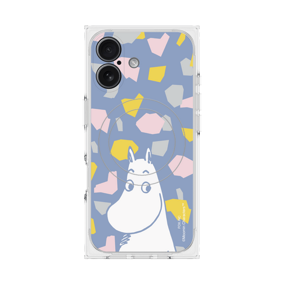 プレミアムスクエアケース with MagSafe［ MOOMIN - Familiar face - color ］