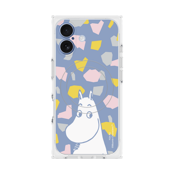プレミアムスクエアケース with MagSafe［ MOOMIN - Familiar face - color ］