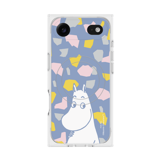 プレミアムスクエアケース with MagSafe［ MOOMIN - Familiar face - color ］