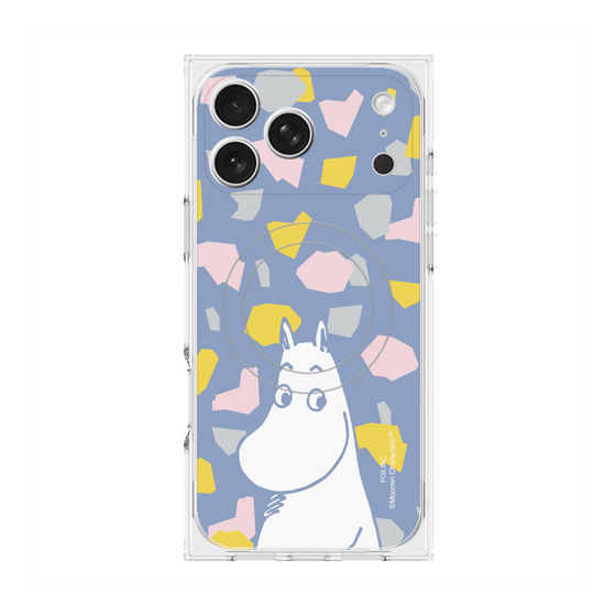 プレミアムスクエアケース with MagSafe［ MOOMIN - Familiar face - color ］