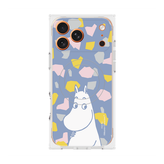 プレミアムスクエアケース with MagSafe［ MOOMIN - Familiar face - color ］
