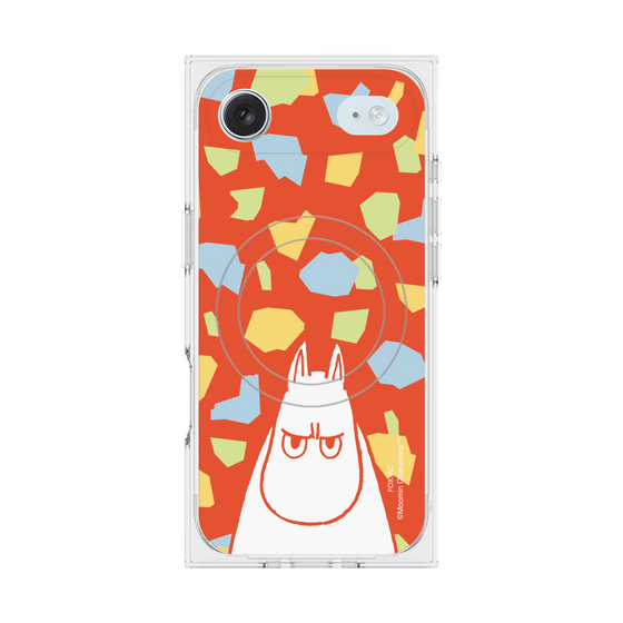 プレミアムスクエアケース with MagSafe［ MOOMIN - Angry face - color ］