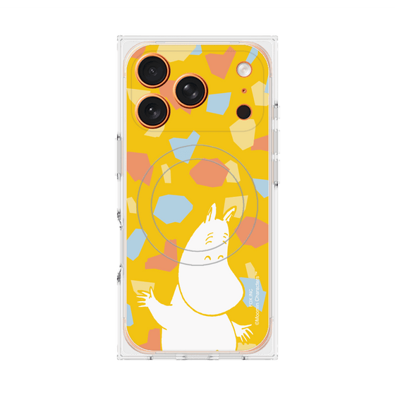 プレミアムスクエアケース with MagSafe［ MOOMIN - Happy face - color ］
