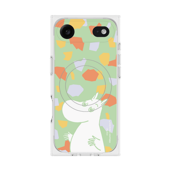 プレミアムスクエアケース with MagSafe［ MOOMIN - Sparkling face - color ］