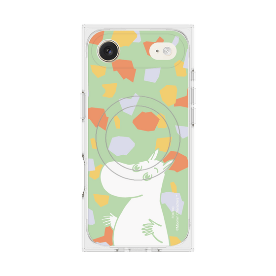 プレミアムスクエアケース with MagSafe［ MOOMIN - Sparkling face - color ］