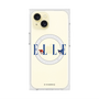 プレミアムスクエアケース with MagSafe［ ELLE×マイメロディ＆クロミ - ロゴ ］