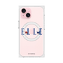 プレミアムスクエアケース with MagSafe［ ELLE×マイメロディ＆クロミ - ロゴ ］