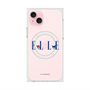 プレミアムスクエアケース with MagSafe［ ELLE×マイメロディ＆クロミ - ロゴ ］