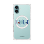 プレミアムスクエアケース with MagSafe［ ELLE×マイメロディ＆クロミ - ロゴ ］