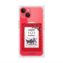 プレミアムスクエアケース with MagSafe［ ELLE×マイメロディ＆クロミ - トリコロールカラーグラフィック1 ］