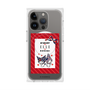 プレミアムスクエアケース with MagSafe［ ELLE×マイメロディ＆クロミ - トリコロールカラーグラフィック1 ］