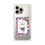 プレミアムスクエアケース with MagSafe［ ELLE×マイメロディ＆クロミ - トリコロールカラーグラフィック2 ］