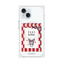 プレミアムスクエアケース with MagSafe［ ELLE×マイメロディ＆クロミ - トリコロールカラーグラフィック4 ］