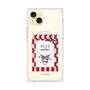 プレミアムスクエアケース with MagSafe［ ELLE×マイメロディ＆クロミ - トリコロールカラーグラフィック4 ］