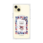 プレミアムスクエアケース with MagSafe［ ELLE×マイメロディ＆クロミ - トリコロールカラーグラフィック5 ］