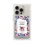プレミアムスクエアケース with MagSafe［ ELLE×マイメロディ＆クロミ - トリコロールカラーグラフィック5 ］