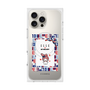 プレミアムスクエアケース with MagSafe［ ELLE×マイメロディ＆クロミ - トリコロールカラーグラフィック5 ］