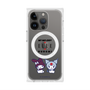 プレミアムスクエアケース with MagSafe［ ELLE×マイメロディ＆クロミ - トリコロールカラーグラフィック8 ］