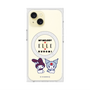 プレミアムスクエアケース with MagSafe［ ELLE×マイメロディ＆クロミ - トリコロールカラーグラフィック8 ］