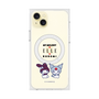 プレミアムスクエアケース with MagSafe［ ELLE×マイメロディ＆クロミ - トリコロールカラーグラフィック8 ］