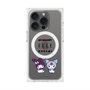 プレミアムスクエアケース with MagSafe［ ELLE×マイメロディ＆クロミ - トリコロールカラーグラフィック8 ］