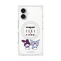 プレミアムスクエアケース with MagSafe［ ELLE×マイメロディ＆クロミ - トリコロールカラーグラフィック8 ］