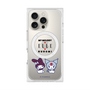 プレミアムスクエアケース with MagSafe［ ELLE×マイメロディ＆クロミ - トリコロールカラーグラフィック8 ］