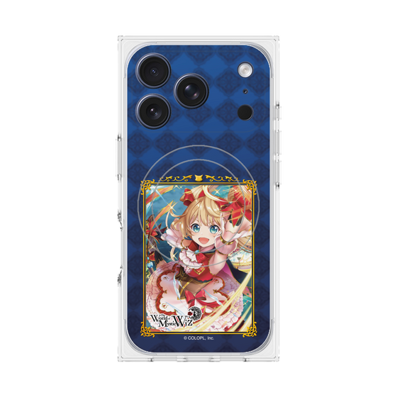 プレミアムスクエアケース with MagSafe［ クイズRPG 魔法使いと黒猫のウィズ - アリエッタ ］