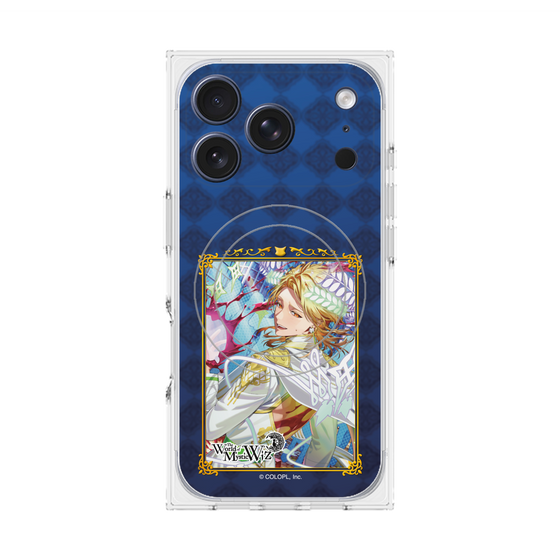プレミアムスクエアケース with MagSafe［ クイズRPG 魔法使いと黒猫のウィズ - ディオニソスⅫ ］