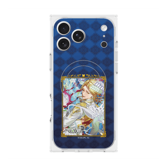 プレミアムスクエアケース with MagSafe［ クイズRPG 魔法使いと黒猫のウィズ - ディオニソスⅫ ］
