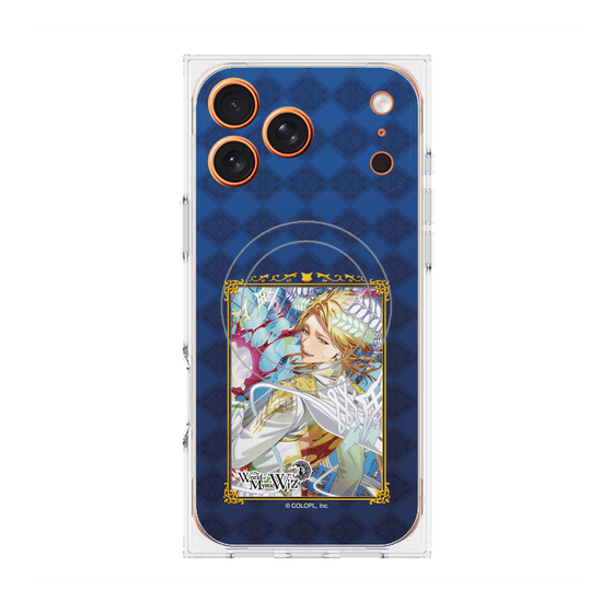 プレミアムスクエアケース with MagSafe［ クイズRPG 魔法使いと黒猫のウィズ - ディオニソスⅫ ］