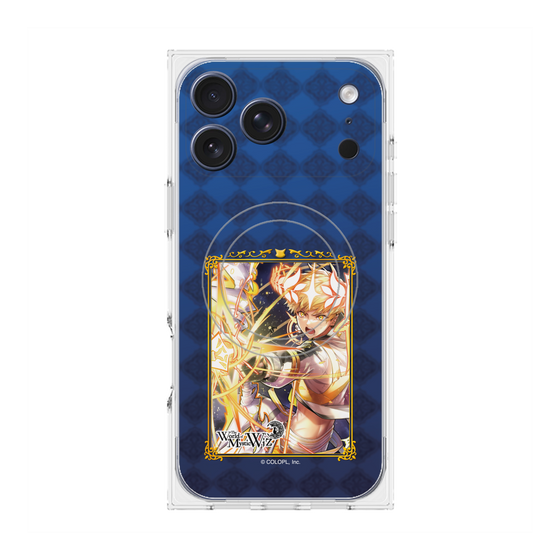 プレミアムスクエアケース with MagSafe［ クイズRPG 魔法使いと黒猫のウィズ - アポロンⅥ ］