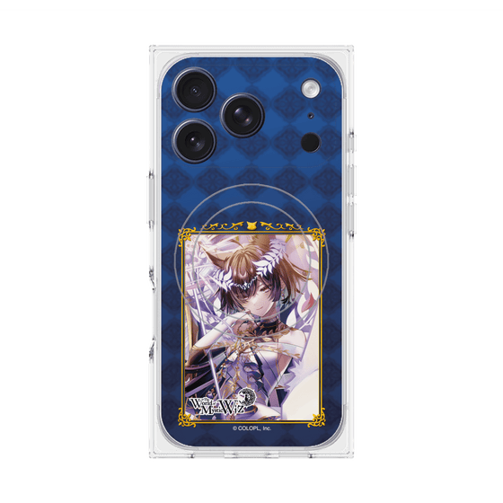 プレミアムスクエアケース with MagSafe［ クイズRPG 魔法使いと黒猫のウィズ - ハデスIV ］