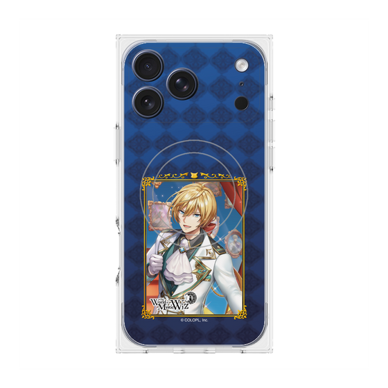 プレミアムスクエアケース with MagSafe［ クイズRPG 魔法使いと黒猫のウィズ - エターナル・ロア ］