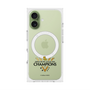 プレミアムスクエアケース with MagSafe［ 福岡ソフトバンクホークス - PERSOL PACIFIC LEAGUE 2025 CHAMOIONS ロゴ - クリア ］