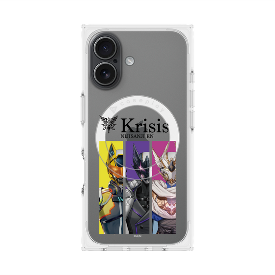 プレミアムスクエアケース with MagSafe［ NIJISANJI EN - Krisis - カットイン ］