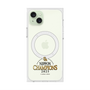 プレミアムスクエアケース with MagSafe［ 福岡ソフトバンクホークス - NIPPON CHAMPIONS 2025 ロゴ - クリア ］