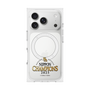 プレミアムスクエアケース with MagSafe［ 福岡ソフトバンクホークス - NIPPON CHAMPIONS 2025 ロゴ - クリア ］